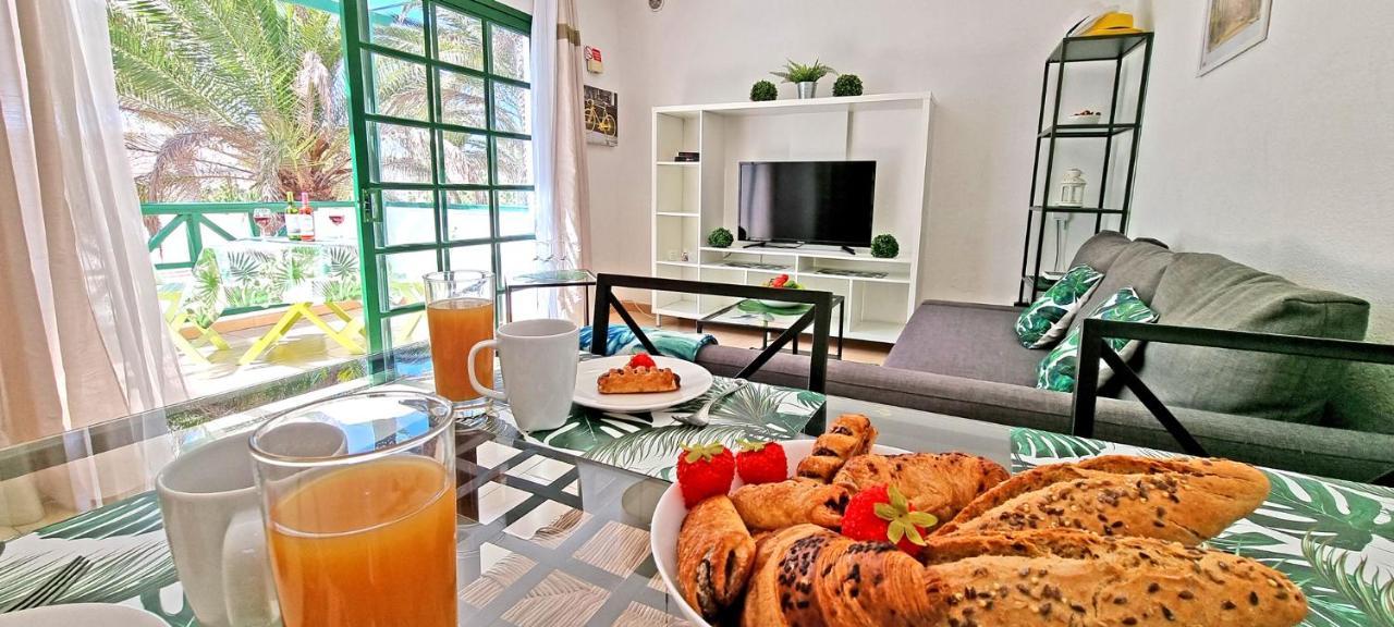 Ferienwohnung Palm Garden - Costa Calma - Pool - Glasfaserinternet Buitenkant foto