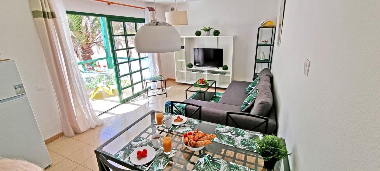 Ferienwohnung Palm Garden - Costa Calma - Pool - Glasfaserinternet Buitenkant foto
