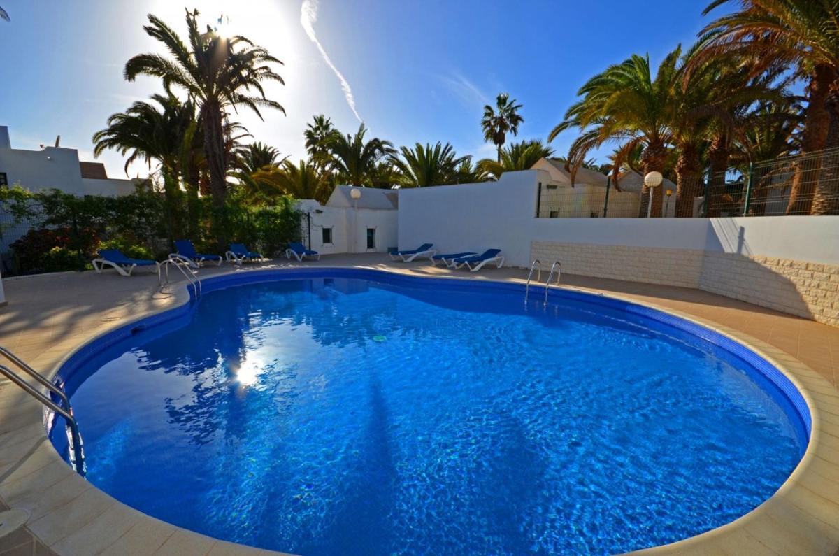 Ferienwohnung Palm Garden - Costa Calma - Pool - Glasfaserinternet Buitenkant foto